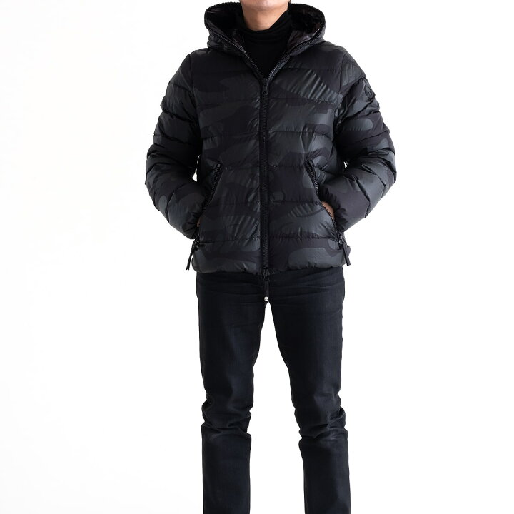 楽天市場】HYDROGEN DUVETICA CAMOUFLAGE DOWN JACKET (BLACK 