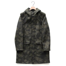 HYDROGEN CAMO PARKA (GREEN CAMOUFLAGE) 210-55701001 ハイドロゲン カモフラージュ パーカ ウェットスーツ スキューバ ネオプレーン コート イタリア メンズ 送料無料