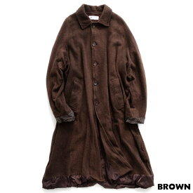 【SALE 30%OFF】 DISCOVERED FULLING COAT (2色) DC-AW20-CO-02 ディスカバード ステンカラーコート ロングコート ステンカラー 縮絨 コート 日本製 メンズ 送料無料