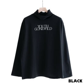 【SALE 30%OFF】 DISCOVERED “ YOUTH GONE WILD ” HIGHNECK CUTSEW (2色 BLACK/WHITE) DC-AW20-CU-03 ディスカバード ハイネック カットソー ビッグシルエット 日本製 メンズ 送料無料