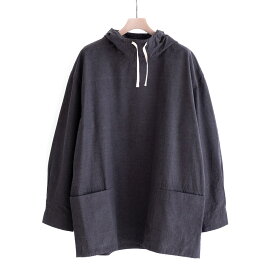 【SALE 30%OFF】 Snow Peak BAFU Cloth Parka (2色) JK-21SU204 スノーピーク バフ クロス パーカー 馬布 ビッグシルエット カットソー 日本製 メンズ 送料無料