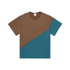 MISTERGENTLEMAN BIAS CUT BIG TEE (3色) MGS-CS14 ミスタージェントルマン バイアス ビッグT ツートン ストレッチ ビッグシルエット Tシャツ カットソー 日本製 メンズ 送料無料