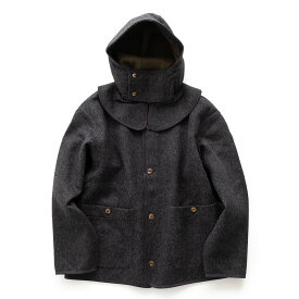 【SALE 30%OFF】 THE INOUE BROTHERS × Snow Peak Double Face Cardigan (Dark Gray) TIB-JK-20AU001 ザイノウエブラザース アルパカ カーディガン ペルー アウター メンズ 送料無料