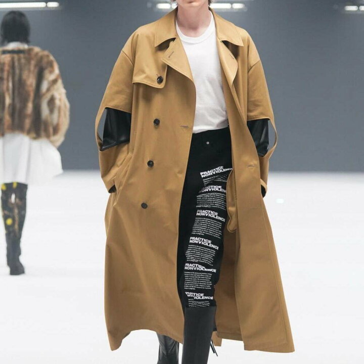楽天市場】【SALE 30%OFF】 MISTERGENTLEMAN FAUX LEATHER PLEATS CUT 