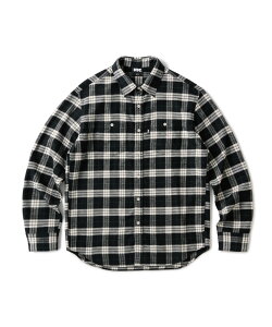 FTC/PLAID NELL SHIRT BLACK