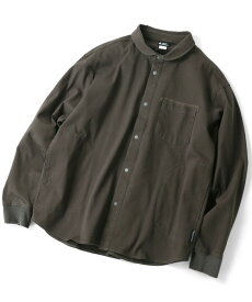 GYMMASTER/STRETCH TWILL SHIRT JKT CHARCOAL