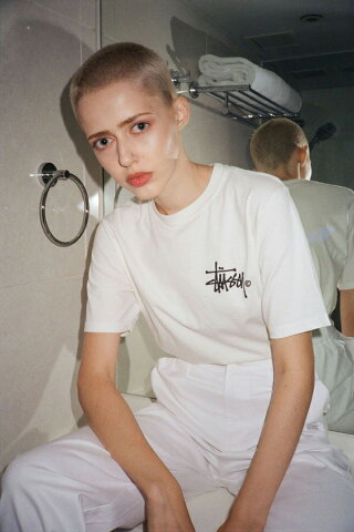 【NEW】レディースステューシーSTUSSYTシャツ半袖ベーシックロゴピグメントダイBasicLogoPigDyedTeeXS,S,M,L【2902971】【新品】新品mellowUSA企画WOMEN最安値に挑戦USA直輸入【あす楽対応】【古着屋mellow楽天市場店】