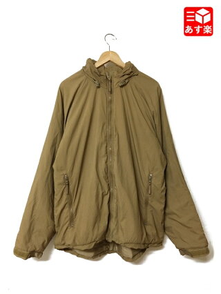 WILDTHINGS製アメリカ軍海兵隊/U.S.M.CECWCSLEVEL7PRIMALOFTPARKAHAPPYSUITCOYOTEプリマロフトパーカーハッピースーツミリタリー中綿長袖無地サイズ:MEDIUM-REGULARコヨーテ【古着】【中古】mellow【あす楽対応】【古着mellow楽天市場店】