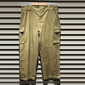 French Army M-47 Cargo Pants フランス軍 M47 カーゴパンツ サイズ：W42.5 L30 ビッグサイズ オリーブ系【中古】