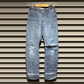 レディース Levi's Engineered Jeans SLIM リーバイス エンジニアード ジーンズ スリム デニムパンツ 立体裁断 実寸：W27 L31 インディゴ Made in JAPAN【中古】