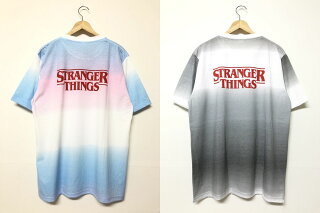 【ゆうパケット対応】ストレンジャー・シングス/STRANGERTHINGS"イレブン"フェイスプリントTシャツ半袖グラデーションカラーサイズ:XLカラー:PINK×BLUE×WHITE,GRAY×WHITE【新品】新品mellow【あす楽対応】【古着屋mellow楽天市場店】