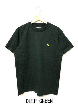 【ゆうパケット対応】カーハート/Carharttワンポイント刺繍Tシャツ半袖サイズ:XS,S,Lカラー:BLACK,RED,DEEPGREEN,NAVY【新品】新品mellow【あす楽対応】【古着mellow楽天市場店】