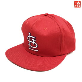 【30％オフ★お得なクーポンあり】【Deadstock】MLB "St. Louis Cardinals" Snap back CAP セントルイス・カージナルス ロゴ刺繍 スナップバック キャップ 　サイズ：ONE SIZE　カラー：レッド【新古品】TWINS ENTERPRISE INC. デッドストック 新古品 mellow【あす楽対応