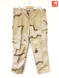 ★10%オフ クーポン 4/2 14時まで★【Deadstock】U.S. MILITARY TYPE BDU CARGO PANTS ''3C DESERT CAMOUFLAGE'' アメリカ軍タイプ 民間品 デザートカモ カーゴパンツ 迷彩　size：S-R, L-R ベージュ系 【新古品】新古品 デッドストック mellow【あす楽対応】【古着