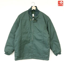 【Deadstock】Corcraft Mack Jacket マックジャケット 裏地キルティング ジップアップ 長袖 サイズ：XL, 2X, 3X ブルーグリーン系 Made in NYS【3711】【3710】【新古品】新古品 デッドストック mellow【あす楽対応】【古着 mellow楽天市場店】