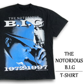 ★30%オフ クーポン 4/30 14時まで★ノトーリアス B.I.G. Tシャツ 半袖 The Notorious B.I.G. ライフ・アフター・デス "Life After Death" ビギー ビッグ ビーアイジー ラップTシャツ サイズ：メンズ XL 相当 ビッグサイズ ブラック あす楽対応 【新品】