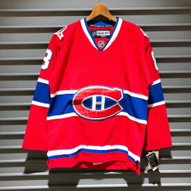 Deadstock カナダ製 Reebok CCM NHL Montreal Canadiens リーボック モントリオール・カナディアンズ ホッケージャージ サイズ：48 レッド×ブルー×ホワイト Made in CANADA デッドストック【新古品】