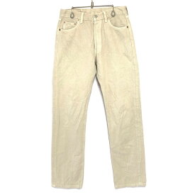 リーバイス Levi's 501 カラーデニムパンツ サイズ：W30 L33 ベージュ系 Made in U.S.A 【古着】 古着 【中古】 中古 mellow 【あす楽対応】【古着屋mellow楽天市場店】