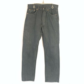 リーバイス Levis 501 デニムパンツ サイズ：W31 L31.5 後染め ブラック (チャコール) MADE IN USA【古着】 古着 【中古】 中古 mellow 【あす楽対応】【古着屋mellow楽天市場店】