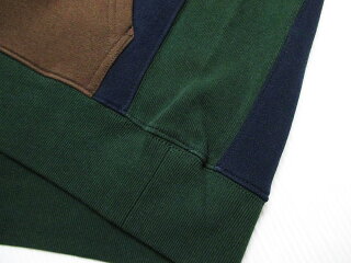 ステューシーSTUSSYスウェットパーカーカラーブロックフーディーCOLORBLOCKEDHOODネイビーS,M,L,XL【118300】【新品】新品mellowUSA企画プルオーバーストリートクレイジーパターン【あす楽対応】【古着屋mellow楽天市場店】