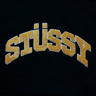ステューシーSTUSSYスウェットパーカーフーディーシェニールアーチアップリケCHENILLEARCHAPPLIQUEHOODブラックグレーネイビーS,M,L,XL【118336】【新品】新品mellowUSA企画プルオーバーストリート【あす楽対応】【古着屋mellow楽天市場店】
