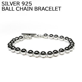シルバー 925 ブレスレット ボールチェーン Tバー Silver Ball Chain Brecelet T-Bar 【新品】 新品 アクセサリー mellow 【ゆうパケット対応】【あす楽対応】【古着屋mellow楽天市場店】