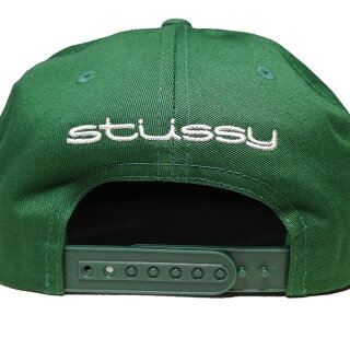 ステューシーSTUSSYキャップスナップバックエレクトリックドット刺繍ELECTRICDOTCAPグリーンマルーン【131947】【新品】新品mellowUSA企画ベースボールキャップ帽子ストリートSNAPBACK【あす楽対応】【古着屋mellow楽天市場店】