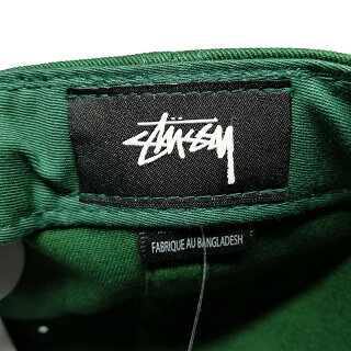 ステューシーSTUSSYキャップスナップバックエレクトリックドット刺繍ELECTRICDOTCAPグリーンマルーン【131947】【新品】新品mellowUSA企画ベースボールキャップ帽子ストリートSNAPBACK【あす楽対応】【古着屋mellow楽天市場店】