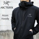 アークテリクス ARC'TERYX アトム フーディー 中綿 ジャケット Atom Hoody ブラック サイズ : S , M , L X000007487 ARCTERYX OUTDOOR アウトドア パーカー 【新品】