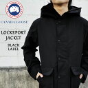 カナダグース CANADA GOOSE ロックポートジャケット LOCKEPORT JACKET BLACK LABEL Made in CANADA ブラック サイズ：S , M , L 【2429MB】【新品】 新品 mellow カナダ企画 アウター シェルジャケット 【古着 mellow楽天市場店】