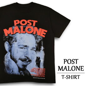 ★30%オフ クーポン 4/30 14時まで★ポスト・マローン Tシャツ 半袖 POST MALONE " GOODBYES " サイズ：メンズ XL 相当 ビッグサイズ ブラック あす楽対応 【新品】