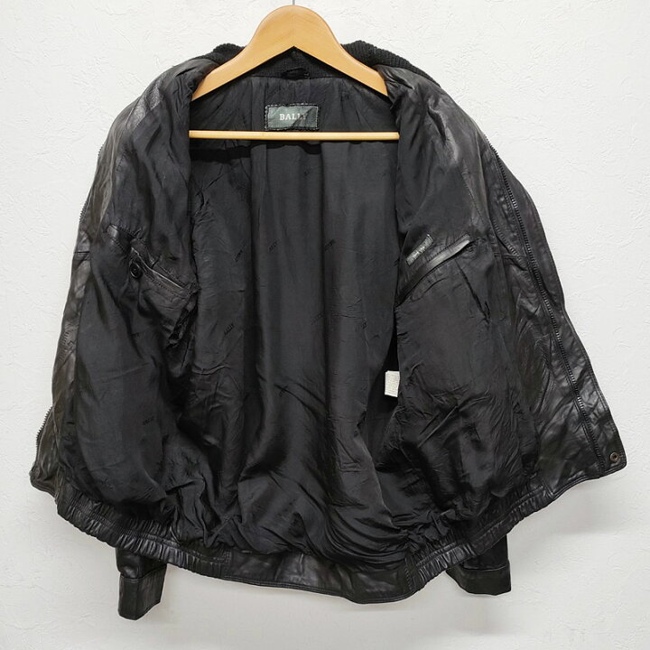 楽天市場】BALLY バリー レザージャケット 裏地付き イタリア製  