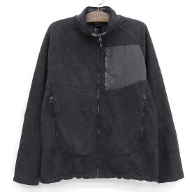 ノースフェイス/THE NORTH FACE ジップアップ フリース ジャケット 長袖　サイズ：XL ブラック【古着】 古着 【中古】 中古 mellow 【古着屋mellow楽天市場店】