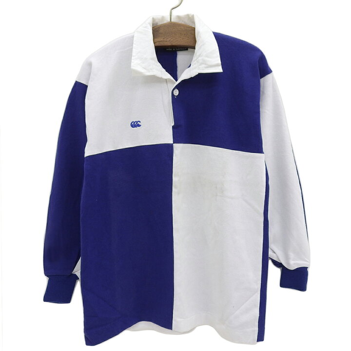 楽天市場】カンタベリー/CANTERBURY 刺繍入り ラガーシャツ 長袖  