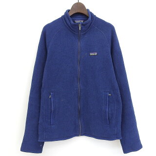 パタゴニアpatagoniaジップアップベターセーターサイズ:Mブルー【古着】古着【中古】中古mellow【あす楽対応】【古着屋mellow楽天市場店】