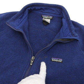 パタゴニアpatagoniaジップアップベターセーターサイズ:Mブルー【古着】古着【中古】中古mellow【あす楽対応】【古着屋mellow楽天市場店】