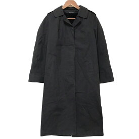 U.S.NAVY オールウェザーコート ボアライナー付き ステンカラーコート サイズ：8R ブラック 【COAT, ALL WEATHER, WOMEN'S, BLACK W/REMOVABLE LINER】 【古着】 古着 【中古】 中古 mellow レディース 【古着屋mellow楽天市場店】