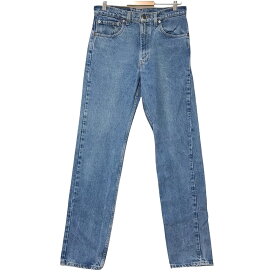 リーバイス Levi's 505 デニムパンツ レギュラーフィット テーパード 色落ち サイズ：W32 L34 ブルー 【Levis】 【古着】 古着 【中古】 中古 mellow REGULAR FIT STRAIGHT LEG 【古着屋mellow楽天市場店】