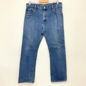 【30％オフ★お得なクーポンあり】リーバイス Levi's 517 デニム パンツ ブーツカット サイズ：W35 L32 インディゴ 【Levis】 【古着】 古着 【中古】 中古 【あす楽対応】 mellow 【古着屋mellow楽天市場店】