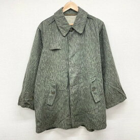 ★10%オフ クーポン 4/2 14時まで★66's Czech Army M-60 Rain Drop Camo Coat チェコ軍 M-60 レインドロップカモ コート 迷彩 カモフラ サイズ：1B 【ミリタリー】【古着】 古着 【中古】 中古 mellow【あす楽対応】【古着屋mellow楽天市場店】