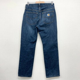 ★30%オフ クーポン 4/30 14時まで★カーハート Carhartt デニム パンツ フリースライナー 裏地付き サイズ：W32 L32 インディゴ 【古着】 古着 【中古】 中古 【あす楽対応】 mellow relaxed fit【古着屋mellow楽天市場店】