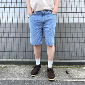 ★30%オフ クーポン 4/30 14時まで★US古着 リーバイス Levi's 550 デニム ショートパンツ RELAXED FIT サイズ：W36 インディゴ あす楽対応 【中古】