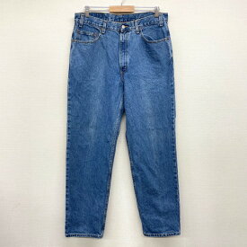 ★30%オフ クーポン 4/30 14時まで★US古着 リーバイス Levi's 43901-7212 デニム パンツ テーパード RELAXED STRAIGHT LEG サイズ：W35 L32 インディゴ あす楽対応 【中古】