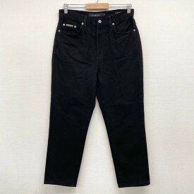 【30％オフ★お得なクーポンあり】US古着 カルバンクライン ジーンズ Calvin Klein Jenas ブラックデニム パンツ テーパード CLASSIC レディース サイズ：W31 L26.5 あす楽対応 【中古】