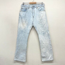 ★30%オフ クーポン 4/30 14時まで★US古着 リーバイス Levi's 517 デニム パンツ ブーツカット サイズ：W32 L31.5 アイスブルー あす楽対応 【中古】