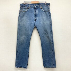 ★30%オフ クーポン 4/30 14時まで★US古着 リーバイス Levi's 501 デニム パンツ ストレート サイズ：W36 L32 インディゴ Levis あす楽対応 【中古】