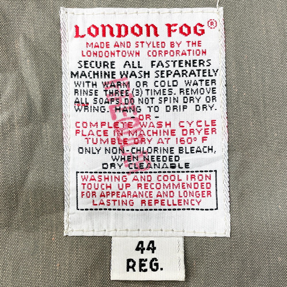 楽天市場】ロンドン フォグ LONDON FOG トレンチコート 中綿 ライナー