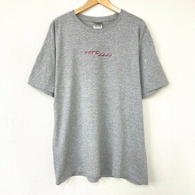 【50％オフ★お得なクーポンあり】【ゆうパケット対応】ナイキ NIKE Tシャツ 半袖 スウッシュロゴ プリント サイズ：L ヘザーグレー MADE IN CANADA【古着】 古着 【中古】 中古 mellow 【あす楽対応】【古着屋mellow楽天市場店】