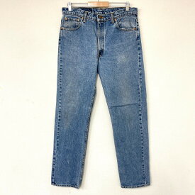 ★10%オフ クーポン 4/30 14時まで★リーバイス Levi's 505 デニム パンツ テーパード 色落ち サイズ：W36 L34 インディゴ MADE IN CANADA【Levis】 【古着】 古着 【中古】 中古 【あす楽対応】 mellow 【古着屋mellow楽天市場店】