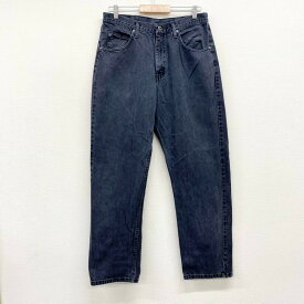 【30％オフ★お得なクーポンあり】US古着 ラングラー Wrangler ブラック デニム パンツ テーパード サイズ：W33 L31.5 97601CB あす楽対応 【中古】